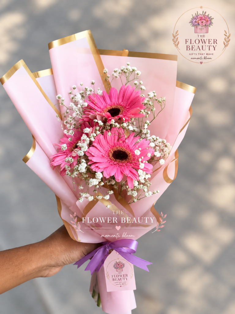 Pink Gerbera Bliss Bouquet